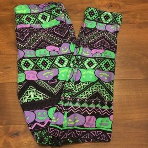 Lularoe OS Halloween Leggings